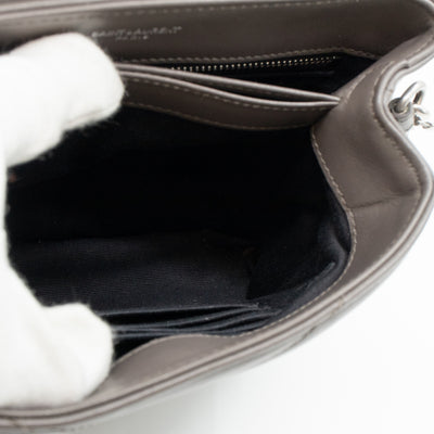 Loulou Toy Grey Leather