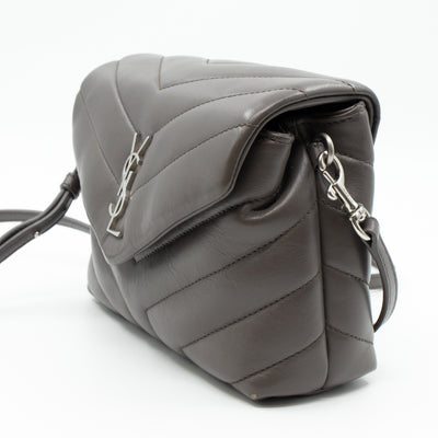 Loulou Toy Grey Leather