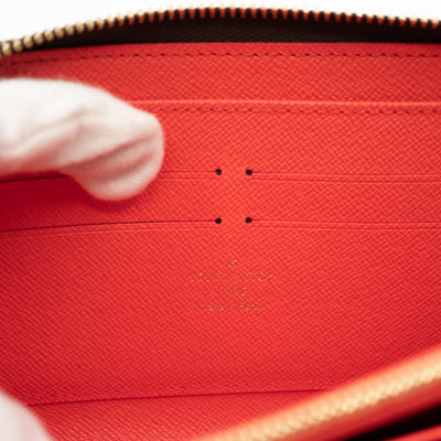 Zippy Wallet Damier Ebene Evasion Orange