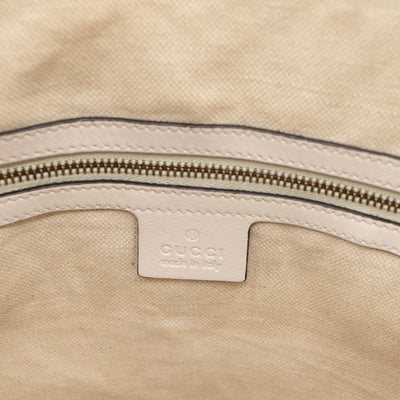 GG Running Hobo Bag White