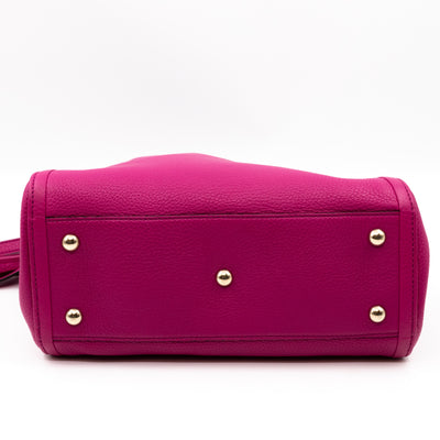 Soho Two Way Tote Rose Leather