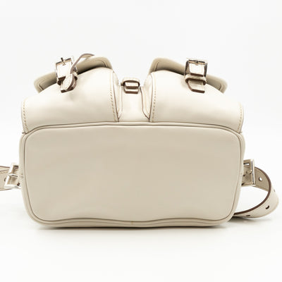City Sport Backpack Talc White Leather
