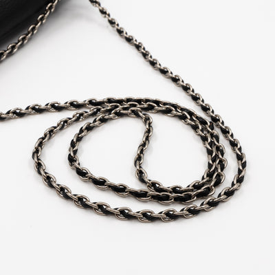Lily Small Black Leather