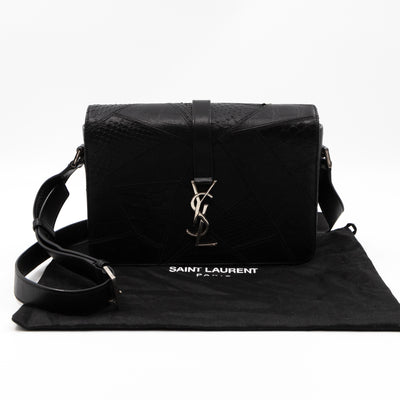 Monogram Université Medium Embossed Black Leather