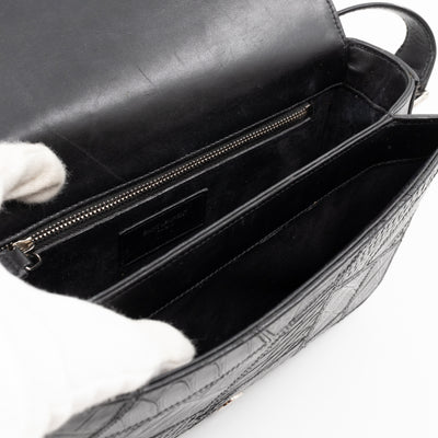 Monogram Université Medium Embossed Black Leather