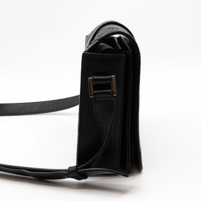 Monogram Université Medium Embossed Black Leather