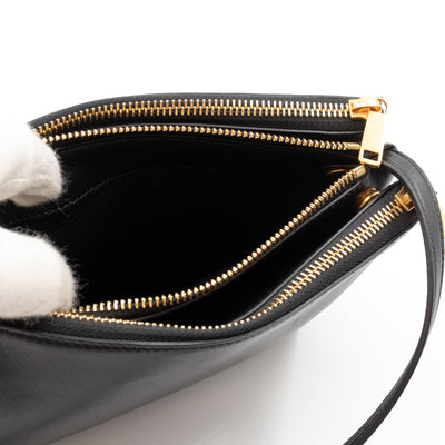 Trio Bag Black Leather