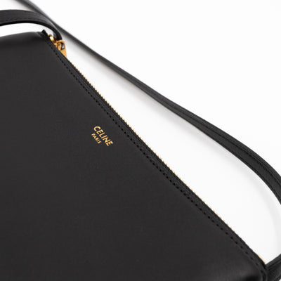 Trio Bag Black Leather