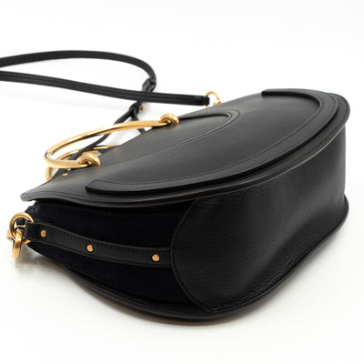 Pixie Bag Medium Leather & Suede