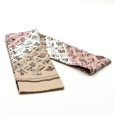 Monogram Rainbow Giant Bandeau Beige