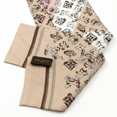 Monogram Rainbow Giant Bandeau Beige