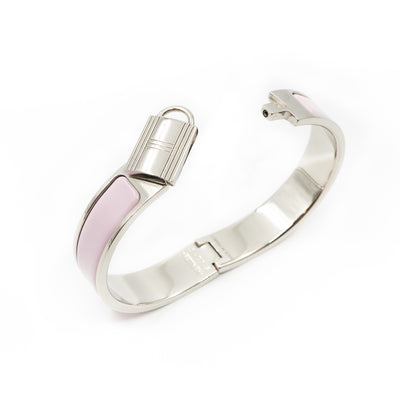 Clic Cadenas Bracelet Light Pink Silver
