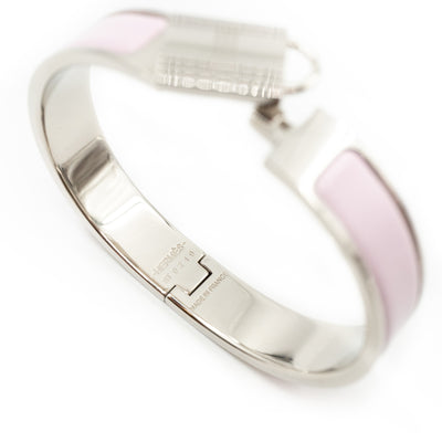 Clic Cadenas Bracelet Light Pink Silver