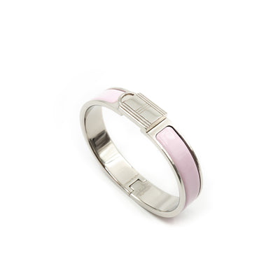 Clic Cadenas Bracelet Light Pink Silver