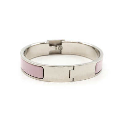 Clic Cadenas Bracelet Light Pink Silver