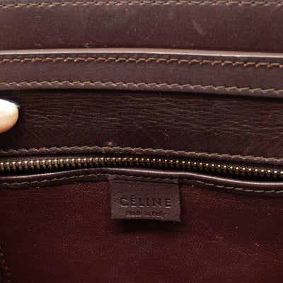 Nano Luggage Tri-color Leather