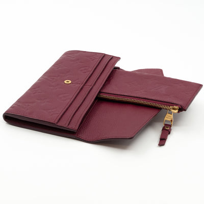 Curieuse Wallet Monogram Empreinte Aurora