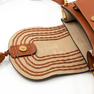 Hudson Mini Caramel Leather