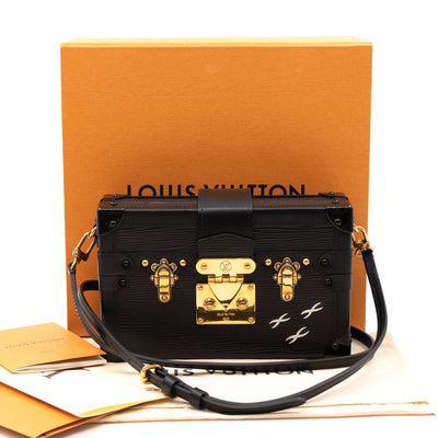 Petite Malle Epi Leather Black