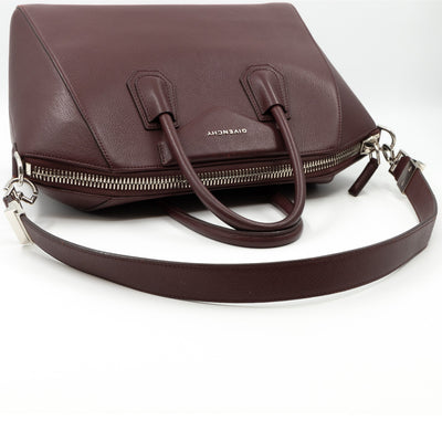 Antigona Medium Burgundy Leather