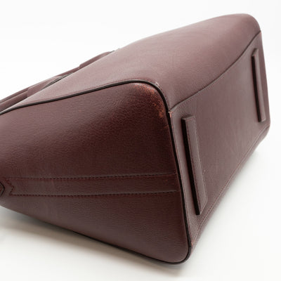 Antigona Medium Burgundy Leather