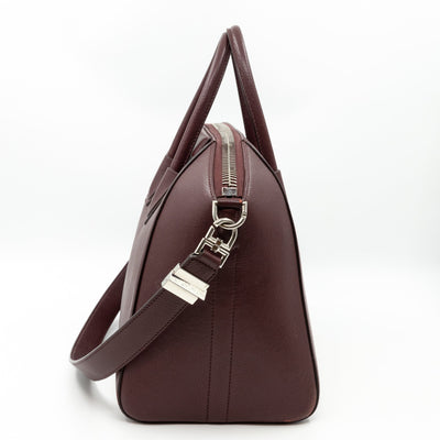 Antigona Medium Burgundy Leather