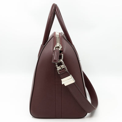 Antigona Medium Burgundy Leather