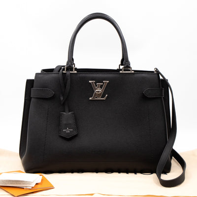 Lockme Day Black Leather