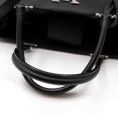 Lockme Day Black Leather