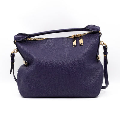 Ledbury Convertible Hobo Small Blue Leather