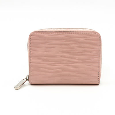 Zippy Coin Purse Epi Leather Rose