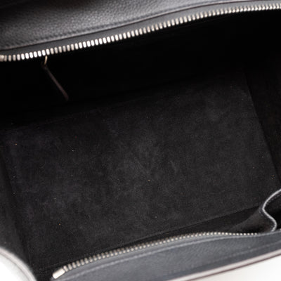 Mini Luggage Black Leather