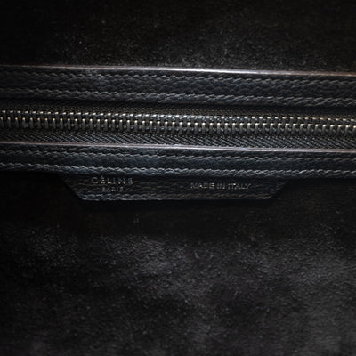 Mini Luggage Black Leather