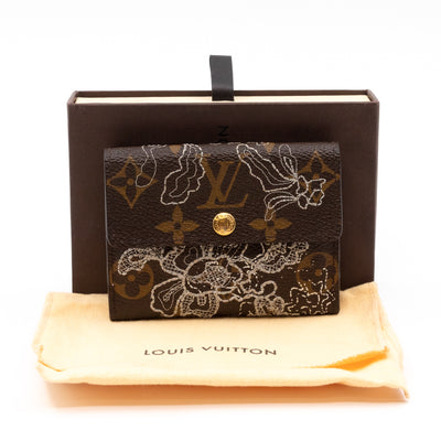 Ludlow Wallet Monogram Dentelle Silver