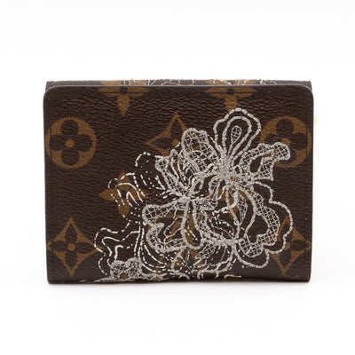 Ludlow Wallet Monogram Dentelle Silver