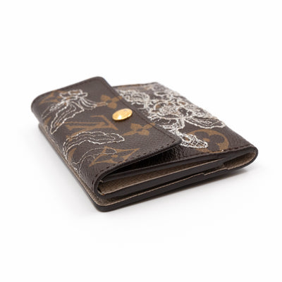 Ludlow Wallet Monogram Dentelle Silver
