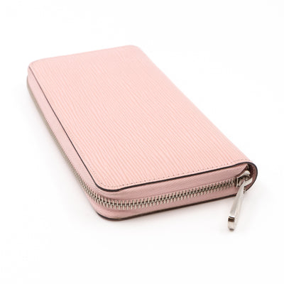Zippy Wallet Epi Leather Rose Ballerine