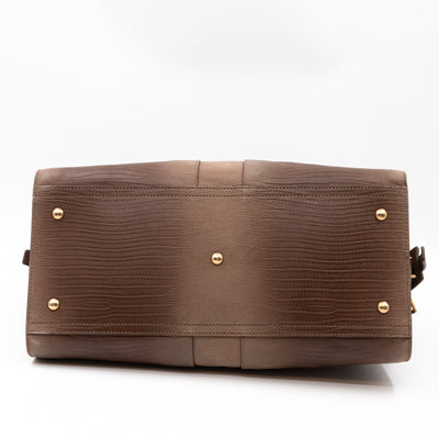 Medium Cabas Chyc Brown Leather