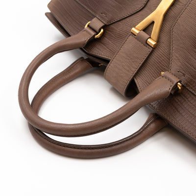 Medium Cabas Chyc Brown Leather