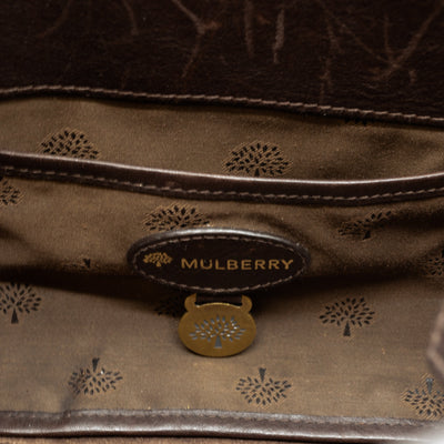 Small Bayswater Chocolate Leather