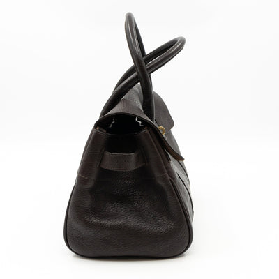 Small Bayswater Chocolate Leather