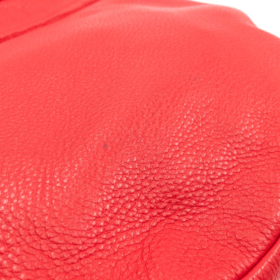Effie Satchel Red Leather