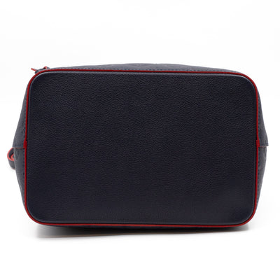 NéoNoé MM Monogram Empreinte Marine Rouge