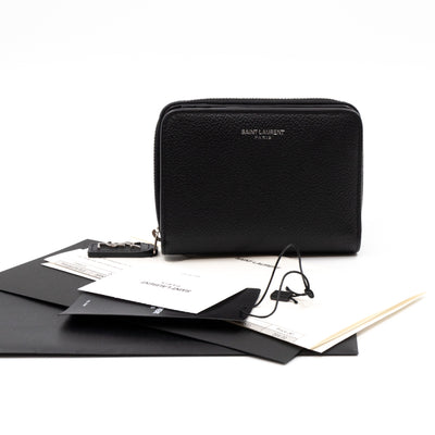 Rive Gauche Bifold Wallet Black Leather