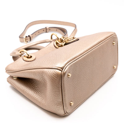 Diorissimo Mini Champagne Leather