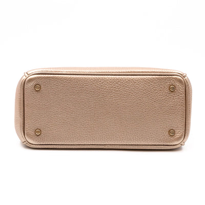 Diorissimo Mini Champagne Leather