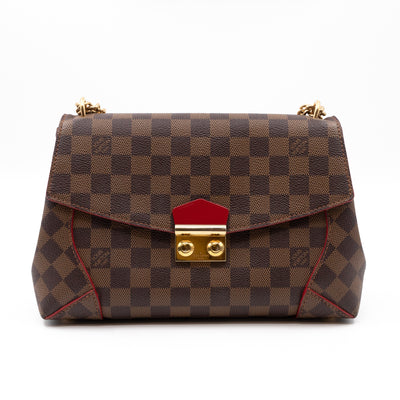 Caissa Chain Clutch Damier Ebene