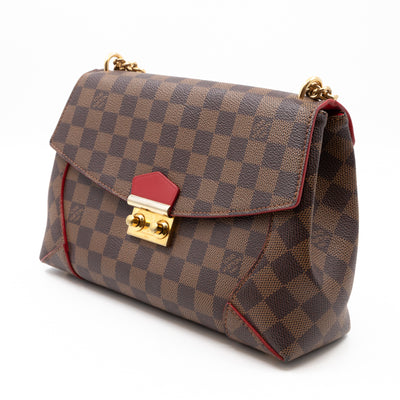 Caissa Chain Clutch Damier Ebene