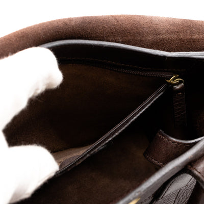 Small Bayswater Satchel Brown Leather