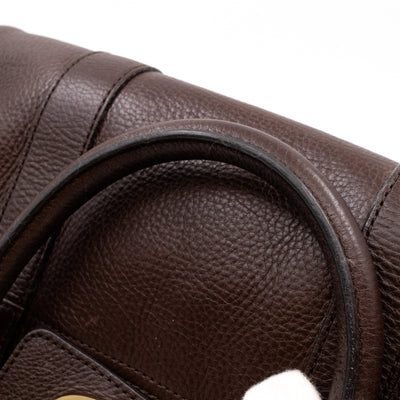 Small Bayswater Satchel Brown Leather